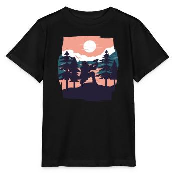 Joueur de Paintball Paintball - T-shirt bio MINI CREATOR Stanley/Stella Enfant - noir - Devant - Mikhail (115cm)