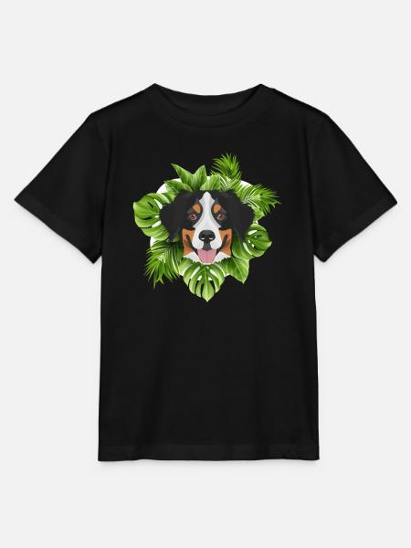 Tropical Berner Sennenhund - Stanley/Stella Kinder T-Shirt MINI CREATOR  - Schwarz