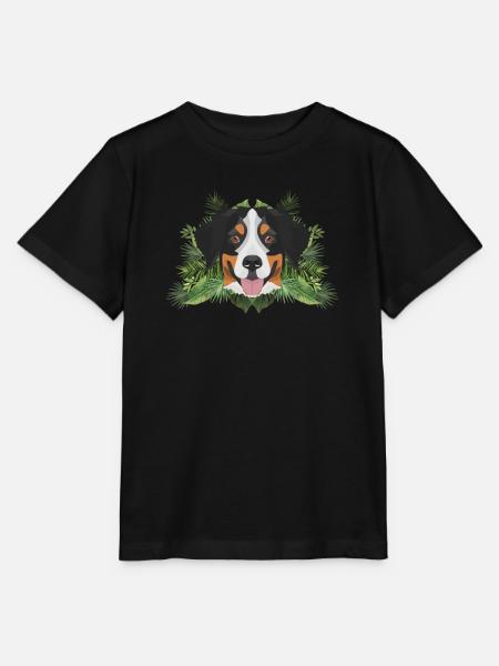 Tropical Berner Sennenhund - Stanley/Stella Kinder T-Shirt MINI CREATOR - Schwarz