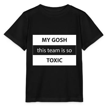 Toxic Team - Stanley/Stella MINI CREATOR Kids’ T-Shirt - black - Front - Mikhail (115cm)