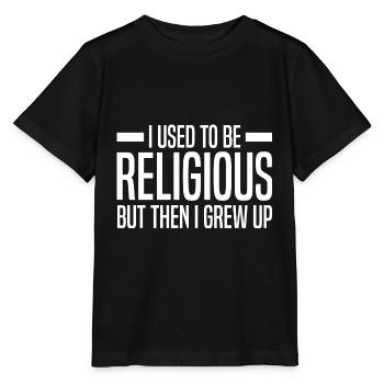 Anti Religion - Stanley/Stella MINI CREATOR Kids’ T-Shirt - black - Front - Mikhail (115cm)