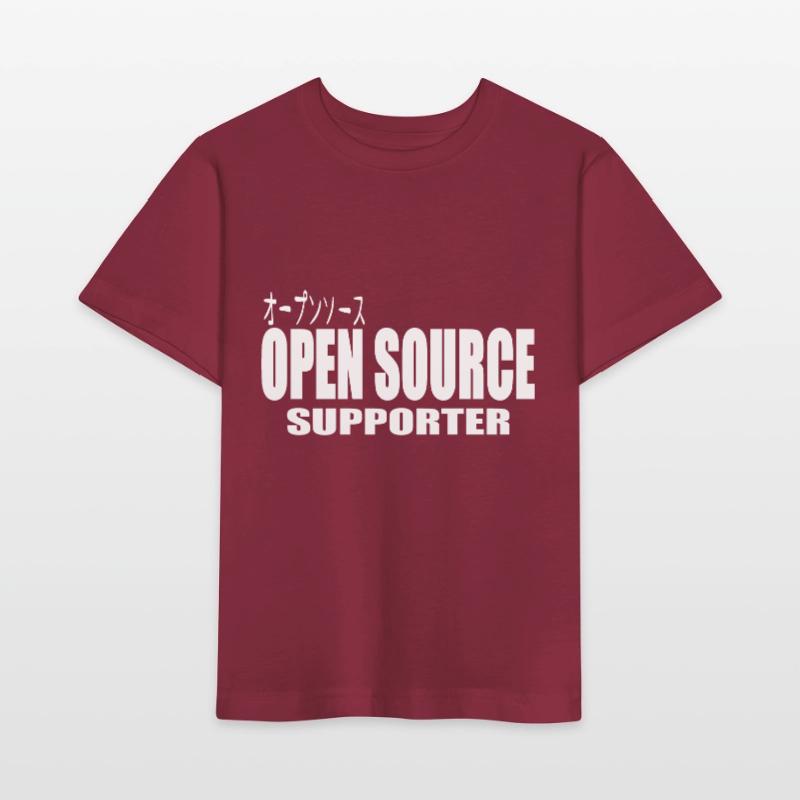 LUZILLION CODER COUTURE, OPEN SOURCE SUPPORTER Stanley/Stella Kinder T-Shirt MINI CREATOR 