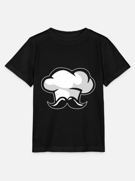Männliche Chef Hut - Stanley/Stella Kinder T-Shirt MINI CREATOR  - Schwarz