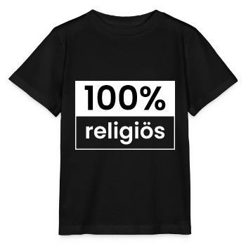 100% religiös - Stanley/Stella Kinder T-Shirt MINI CREATOR  - Schwarz - Vorne - Mikhail (115cm)