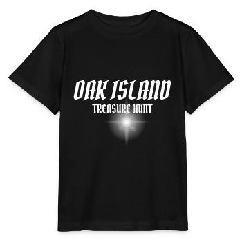 OAK ISLAND / TREASURE HUNTING: Oak Island - Stanley/Stella MINI CREATOR Kids’ T-Shirt - black - Front - Mikhail (115cm)