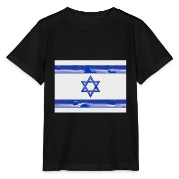 Israel - Stanley/Stella Kinder T-Shirt MINI CREATOR  - Schwarz - Vorne - Mikhail (115cm)