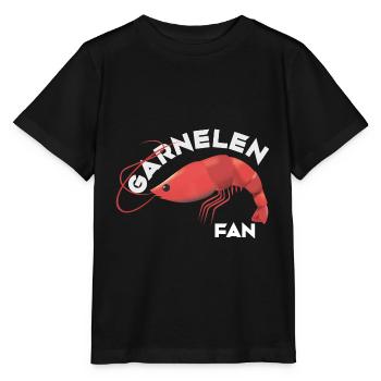 Crevettes crevettes crevettes cadeau aquariophile - T-shirt bio MINI CREATOR Stanley/Stella Enfant - noir - Devant - Mikhail (115cm)