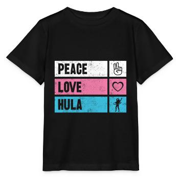 Hulla Hoop Hula Mature Hullers cadeau - T-shirt bio MINI CREATOR Stanley/Stella Enfant - noir - Devant - Mikhail (115cm)