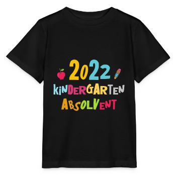 2022 Kindergarten Absolvent Erstklässler Schule - Stanley/Stella Kinder T-Shirt MINI CREATOR  - Schwarz - Vorne - Mikhail (115cm)