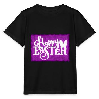 Easter - Stanley/Stella MINI CREATOR Kids’ T-Shirt - black - Front - Mikhail (115cm)