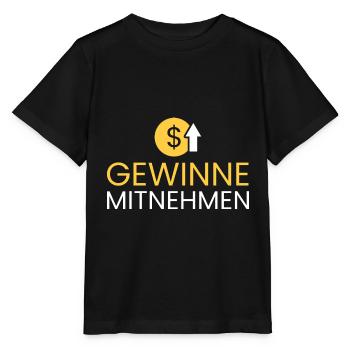 Gewinne mitnehmen - Stanley/Stella Kinder T-Shirt MINI CREATOR  - Schwarz - Vorne - Mikhail (115cm)