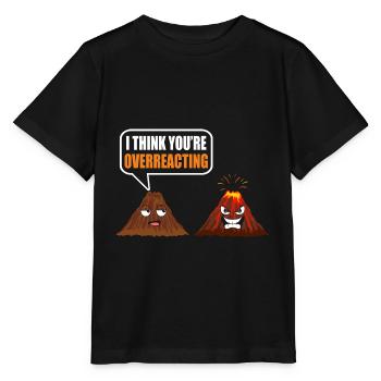 Vulkan - Stanley/Stella Kinder T-Shirt MINI CREATOR  - Schwarz - Vorne - Mikhail (115cm)