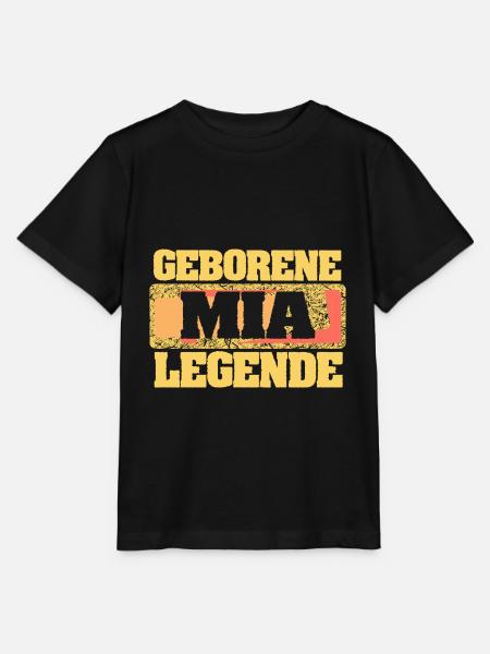 Mia - Stanley/Stella Kinder T-Shirt MINI CREATOR - Schwarz