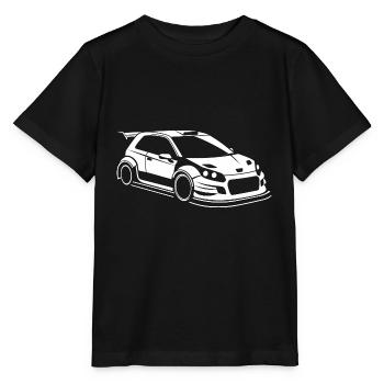 Rallye-Fahrzeug - Stanley/Stella Kinder T-Shirt MINI CREATOR  - Schwarz - Vorne - Mikhail (115cm)