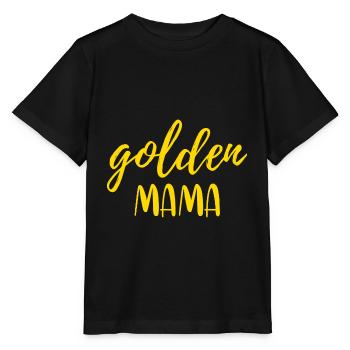 Golden Retriever - Stanley/Stella Kinder T-Shirt MINI CREATOR  - Schwarz - Vorne - Mikhail (115cm)