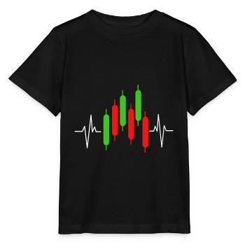 stock exchange - Stanley/Stella MINI CREATOR Kids’ T-Shirt - black - Front - Mikhail (115cm)