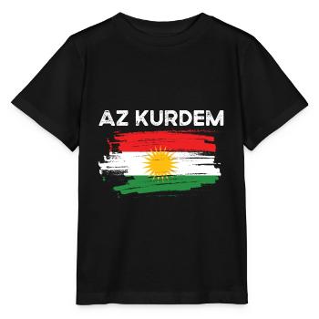 Kurdistan - T-shirt bio MINI CREATOR Stanley/Stella Enfant - noir - Devant - Mikhail (115cm)