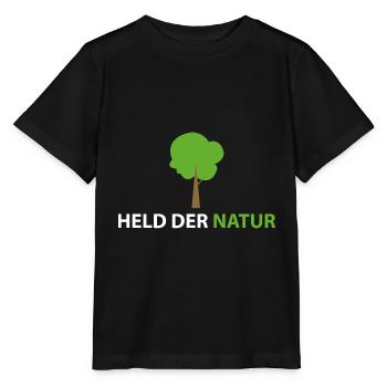 Held der Natur - Stanley/Stella Kinder T-Shirt MINI CREATOR  - Schwarz - Vorne - Mikhail (115cm)
