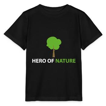 Held der Natur - Stanley/Stella Kinder T-Shirt MINI CREATOR  - Schwarz - Vorne - Mikhail (115cm)