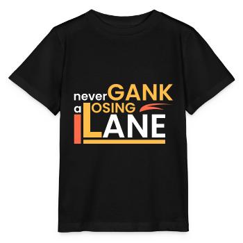 Ganke n’est jamais perdant - T-shirt bio MINI CREATOR Stanley/Stella Enfant - noir - Devant - Mikhail (115cm)