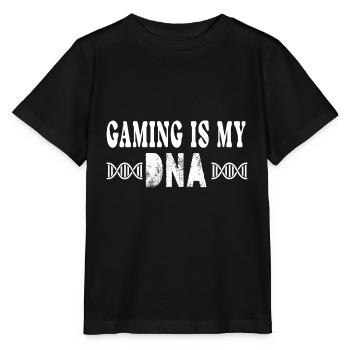Le jeu est ma tenue ADN - T-shirt bio MINI CREATOR Stanley/Stella Enfant - noir - Devant - Mikhail (115cm)
