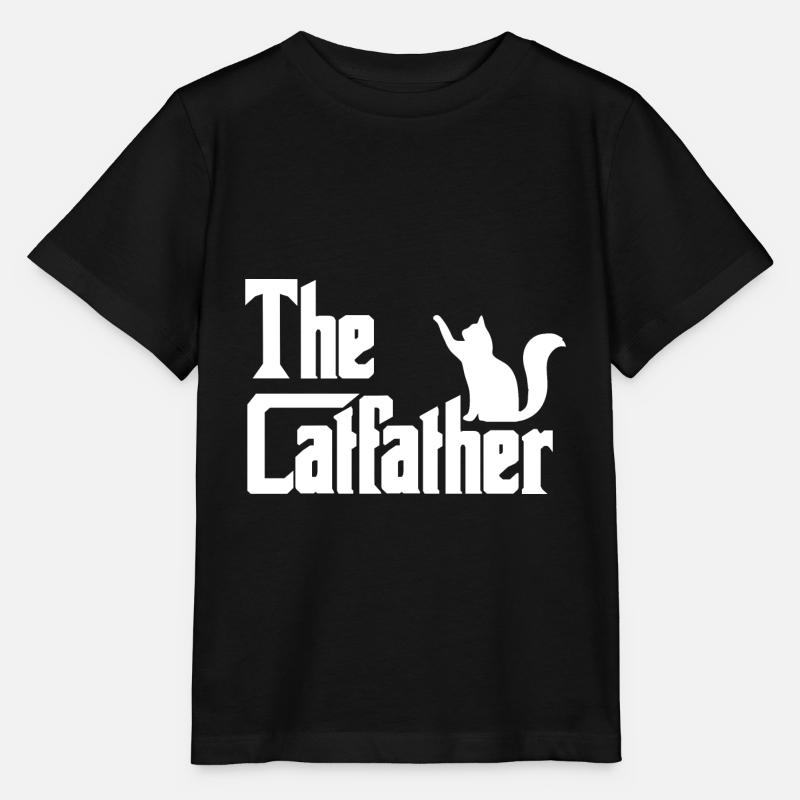 Le Catfather - T-shirt bio MINI CREATOR Stanley/Stella Enfant - noir
