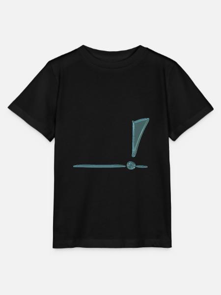 Ausrufezeichen - Stanley/Stella Kinder T-Shirt MINI CREATOR  - Schwarz
