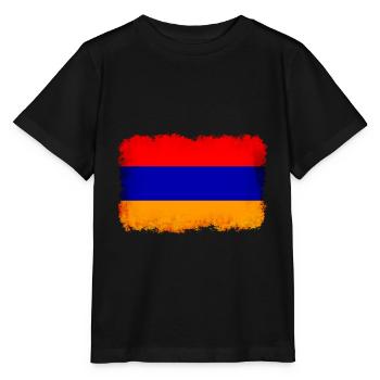 Armenia - Stanley/Stella MINI CREATOR Kids’ T-Shirt - black - Front - Mikhail (115cm)