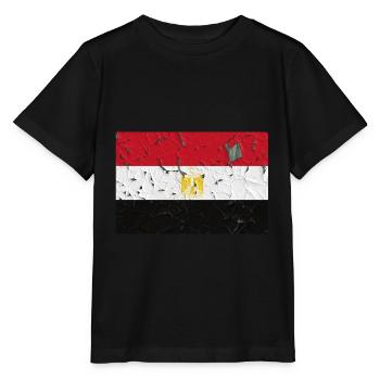 Égypte - T-shirt bio MINI CREATOR Stanley/Stella Enfant - noir - Devant - Mikhail (115cm)