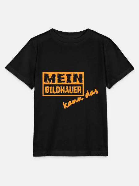 Bildhauer - Stanley/Stella Kinder T-Shirt MINI CREATOR - Schwarz