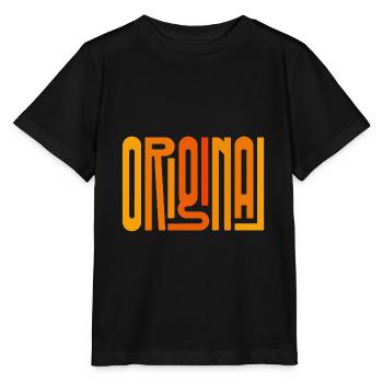 Original - Stanley/Stella Kinder T-Shirt MINI CREATOR  - Schwarz - Vorne - Mikhail (115cm)