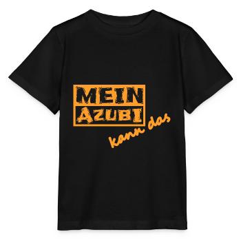 Mein Azubi kann das - Stanley/Stella Kinder T-Shirt MINI CREATOR  - Schwarz - Vorne - Mikhail (115cm)