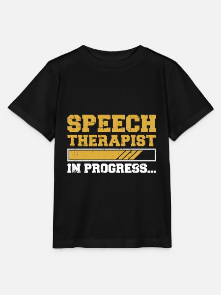 Sprachtherapeut Logopäde Geschenk - Stanley/Stella Kinder T-Shirt MINI CREATOR  - Schwarz