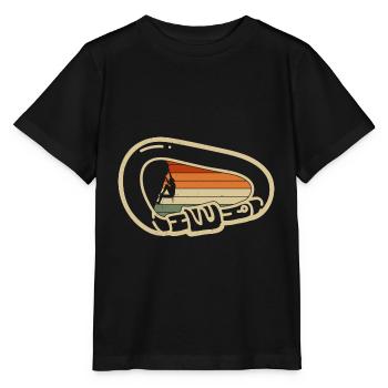 Alpinistes alpinistes - T-shirt bio MINI CREATOR Stanley/Stella Enfant - noir - Devant - Mikhail (115cm)