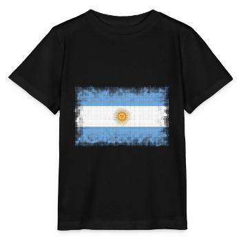 Argentine - T-shirt bio MINI CREATOR Stanley/Stella Enfant - noir - Devant - Mikhail (115cm)