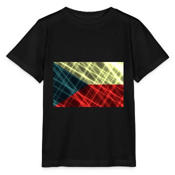 Tchéquie - T-shirt bio MINI CREATOR Stanley/Stella Enfant - noir - Devant - Mikhail (115cm)