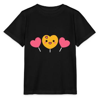 bonbon - T-shirt bio MINI CREATOR Stanley/Stella Enfant - noir - Devant - Mikhail (115cm)