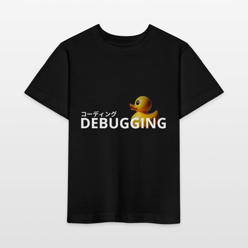 LUZILLION CODER COUTURE, RUBBER DUCK DEBUGGING Stanley/Stella MINI CREATOR Kids’ T-Shirt