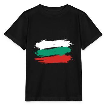 Bulgaria - Stanley/Stella MINI CREATOR Kids’ T-Shirt - black - Front - Mikhail (115cm)