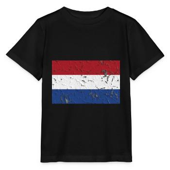 Pays-Bas - T-shirt bio MINI CREATOR Stanley/Stella Enfant - noir - Devant - Mikhail (115cm)