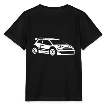 Rallye-Fahrzeug - Stanley/Stella Kinder T-Shirt MINI CREATOR  - Schwarz - Vorne - Mikhail (115cm)
