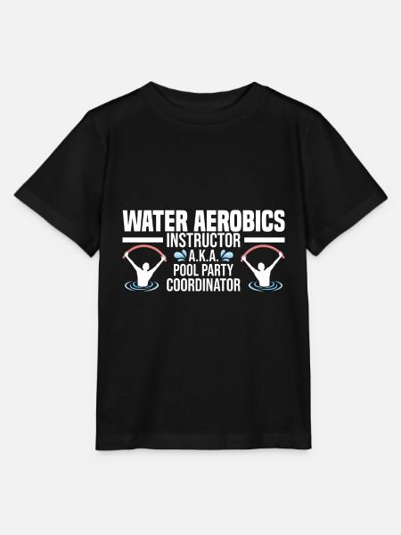 Wassergymnastik - Stanley/Stella Kinder T-Shirt MINI CREATOR  - Schwarz