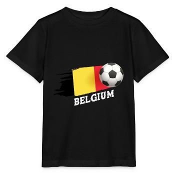 Belgium - Stanley/Stella MINI CREATOR Kids’ T-Shirt - black - Front - Mikhail (115cm)
