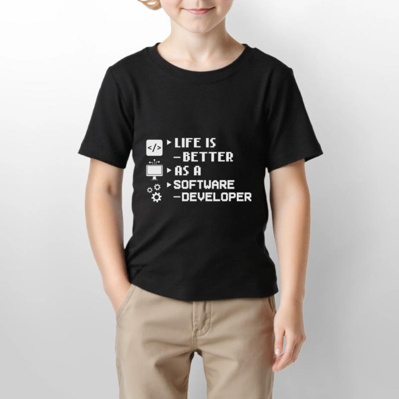 Software Development Software Developer Developer Stanley/Stella MINI CREATOR Kids’ T-Shirt