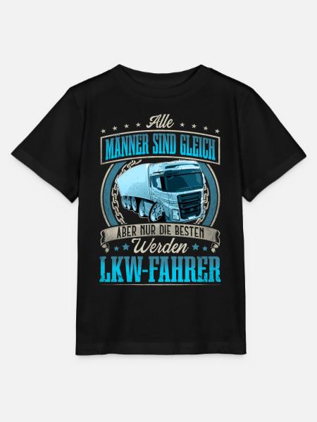 LKW Fahrer - Stanley/Stella Kinder T-Shirt MINI CREATOR - Schwarz
