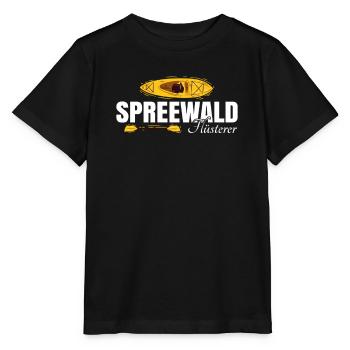 Spreewald Flüsterer - Stanley/Stella Kinder T-Shirt MINI CREATOR  - Schwarz - Vorne - Mikhail (115cm)
