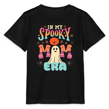 In meiner gruseligen Mama-Ära war Halloween - Stanley/Stella Kinder T-Shirt MINI CREATOR  - Schwarz - Vorne - Mikhail (115cm)