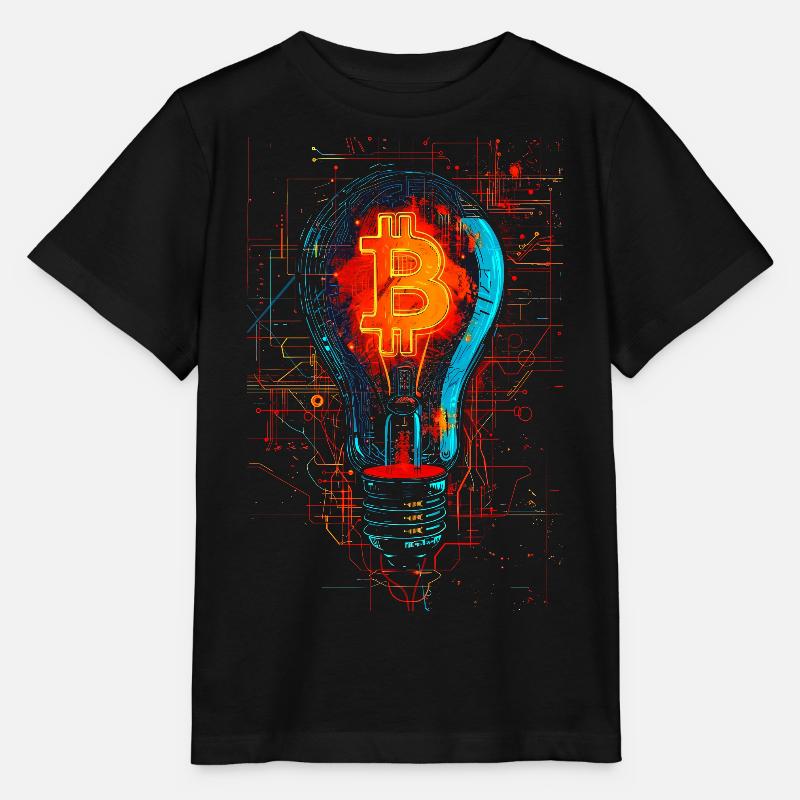 BTC Ampoule - T-shirt bio MINI CREATOR Stanley/Stella Enfant - noir