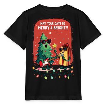 Fröhlich und hell - Stanley/Stella Kinder T-Shirt MINI CREATOR  - Schwarz - Vorne - Mikhail (115cm)