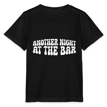 Une autre nuit au bar 4 - T-shirt bio MINI CREATOR Stanley/Stella Enfant - noir - Devant - Mikhail (115cm)